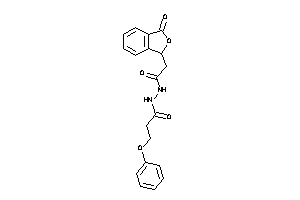 3-phenoxy-N'-(2-phthalidylacetyl)propionohydrazide