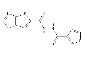 N'-(3-furoyl)thieno[2,3-d]thiazole-5-carbohydrazide