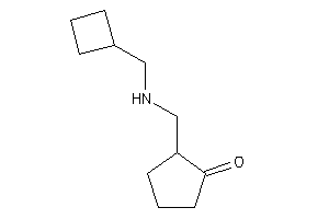 2-[(cyclobutylmethylamino)methyl]cyclopentanone