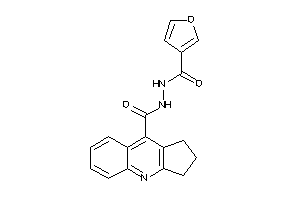 Image of N'-(3-furoyl)-2,3-dihydro-1H-cyclopenta[b]quinoline-9-carbohydrazide