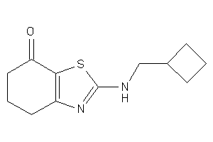 2-(cyclobutylmethylamino)-5,6-dihydro-4H-1,3-benzothiazol-7-one