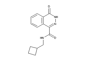 N-(cyclobutylmethyl)-4-keto-3H-phthalazine-1-carboxamide