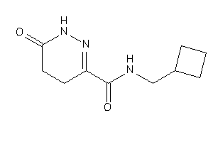 Image of N-(cyclobutylmethyl)-6-keto-4,5-dihydro-1H-pyridazine-3-carboxamide