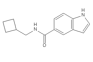 Image of N-(cyclobutylmethyl)-1H-indole-5-carboxamide