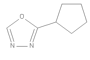 2-cyclopentyl-1,3,4-oxadiazole