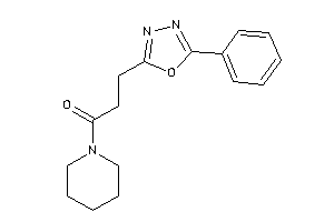Image of 3-(5-phenyl-1,3,4-oxadiazol-2-yl)-1-piperidino-propan-1-one