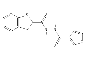 Image of N'-(2,3-dihydrobenzothiophene-2-carbonyl)-3-furohydrazide
