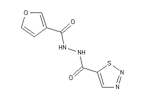 Image of N'-(3-furoyl)thiadiazole-5-carbohydrazide