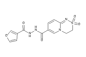 N'-(3-furoyl)-2,2-diketo-3,4-dihydropyrido[2,1-c][1,2,4]thiadiazine-7-carbohydrazide