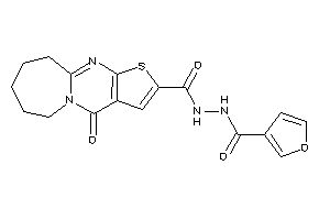 Image of N'-(3-furoyl)-keto-BLAHcarbohydrazide