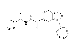 N'-(3-furoyl)-3-phenyl-anthranil-5-carbohydrazide