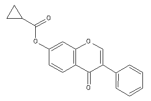Cyclopropanecarboxylic Acid (4-keto-3-phenyl-chromen-7-yl) Ester