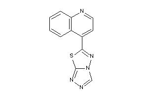 6-(4-quinolyl)-[1,2,4]triazolo[3,4-b][1,3,4]thiadiazole