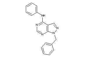 (1-benzylpyrazolo[3,4-d]pyrimidin-4-yl)-phenyl-amine