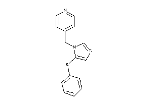 4-[[5-(phenylthio)imidazol-1-yl]methyl]pyridine