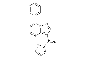 (7-phenylpyrazolo[1,5-a]pyrimidin-3-yl)-(2-thienyl)methanone