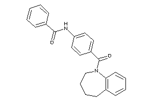 N-[4-(2,3,4,5-tetrahydro-1-benzazepine-1-carbonyl)phenyl]benzamide