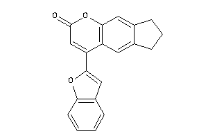 4-(benzofuran-2-yl)-7,8-dihydro-6H-cyclopenta[g]chromen-2-one