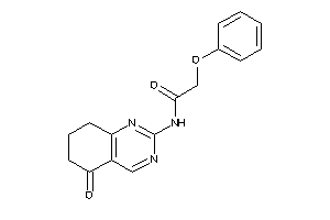 Image of N-(5-keto-7,8-dihydro-6H-quinazolin-2-yl)-2-phenoxy-acetamide