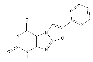 Image of 7-phenyl-4H-purino[8,7-b]oxazole-1,3-quinone