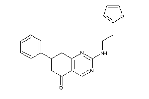 Image of 2-[2-(2-furyl)ethylamino]-7-phenyl-7,8-dihydro-6H-quinazolin-5-one