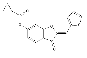 Cyclopropanecarboxylic Acid [2-(2-furfurylidene)-3-keto-coumaran-6-yl] Ester