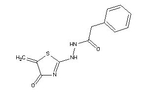 Image of N'-(4-keto-5-methylene-2-thiazolin-2-yl)-2-phenyl-acetohydrazide