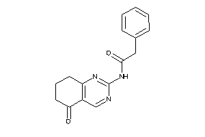 N-(5-keto-7,8-dihydro-6H-quinazolin-2-yl)-2-phenyl-acetamide
