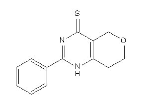 Image of 2-phenyl-1,5,7,8-tetrahydropyrano[4,3-d]pyrimidine-4-thione
