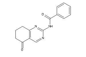 N-(5-keto-7,8-dihydro-6H-quinazolin-2-yl)benzamide