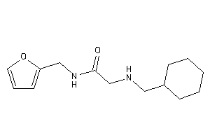 Image of 2-(cyclohexylmethylamino)-N-(2-furfuryl)acetamide