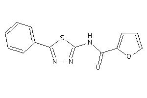 Image of N-(5-phenyl-1,3,4-thiadiazol-2-yl)-2-furamide