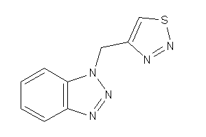 4-(benzotriazol-1-ylmethyl)thiadiazole