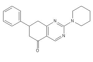 Image of 7-phenyl-2-piperidino-7,8-dihydro-6H-quinazolin-5-one