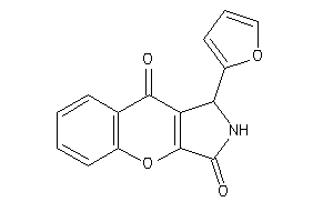 1-(2-furyl)-1,2-dihydrochromeno[2,3-c]pyrrole-3,9-quinone