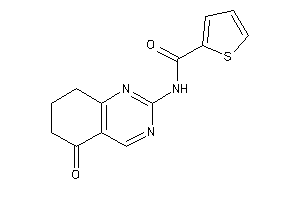 N-(5-keto-7,8-dihydro-6H-quinazolin-2-yl)thiophene-2-carboxamide
