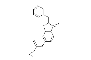 Image of Cyclopropanecarboxylic Acid [3-keto-2-(3-pyridylmethylene)coumaran-6-yl] Ester
