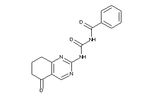 Image of N-[(5-keto-7,8-dihydro-6H-quinazolin-2-yl)carbamoyl]benzamide