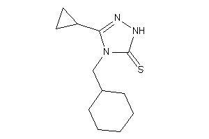Image of 4-(cyclohexylmethyl)-3-cyclopropyl-1H-1,2,4-triazole-5-thione