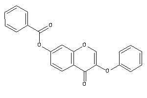 Image of Benzoic Acid (4-keto-3-phenoxy-chromen-7-yl) Ester