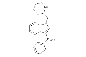 Image of Phenyl-[1-(2-piperidylmethyl)indol-3-yl]methanone