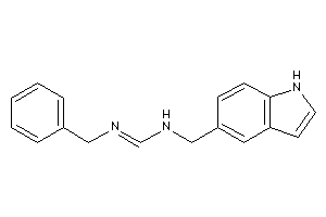 Image of N'-benzyl-N-(1H-indol-5-ylmethyl)formamidine