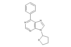 Image of 6-phenyl-9-(tetrahydrofuryl)purine