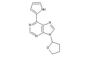 6-(1H-pyrrol-2-yl)-9-(tetrahydrofuryl)purine