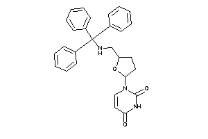 Image of 1-[5-[(tritylamino)methyl]tetrahydrofuran-2-yl]pyrimidine-2,4-quinone