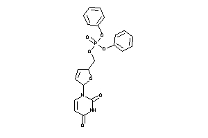 Image of Phosphoric Acid [5-(2,4-diketopyrimidin-1-yl)-2,5-dihydrofuran-2-yl]methyl Diphenyl Ester