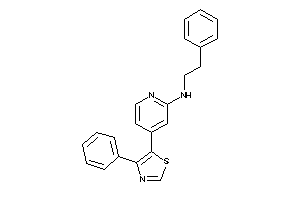 Phenethyl-[4-(4-phenylthiazol-5-yl)-2-pyridyl]amine