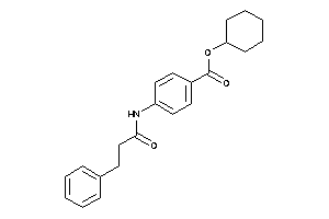4-(hydrocinnamoylamino)benzoic Acid Cyclohexyl Ester