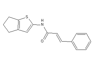 N-(5,6-dihydro-4H-cyclopenta[b]thiophen-2-yl)-3-phenyl-acrylamide