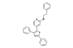 [4-(2,4-diphenylthiazol-5-yl)-2-pyridyl]-phenethyl-amine